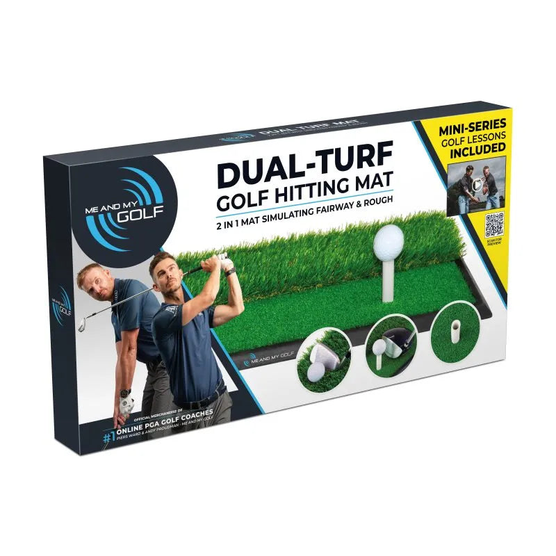 Me and My Golf Dual-Turf Hitting Mat