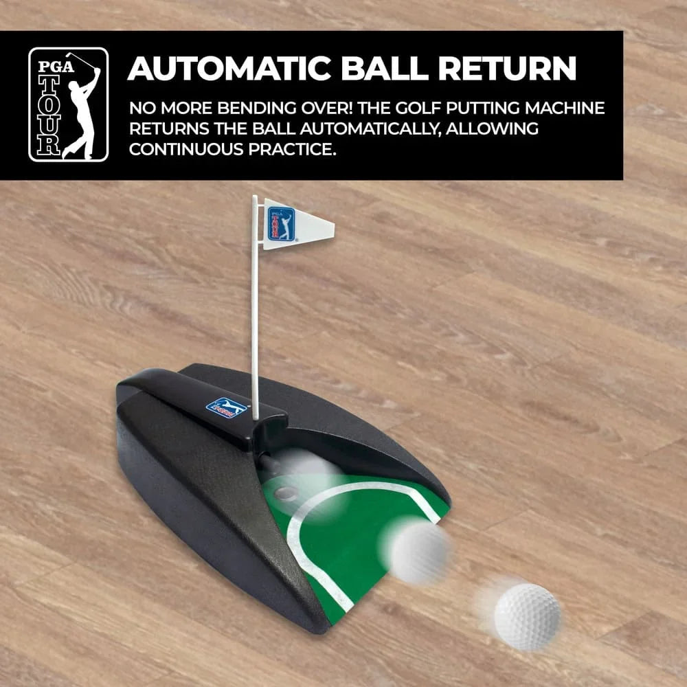 PGA TOUR 6ft (1.8m) Automatic Ball Return Putting Mat