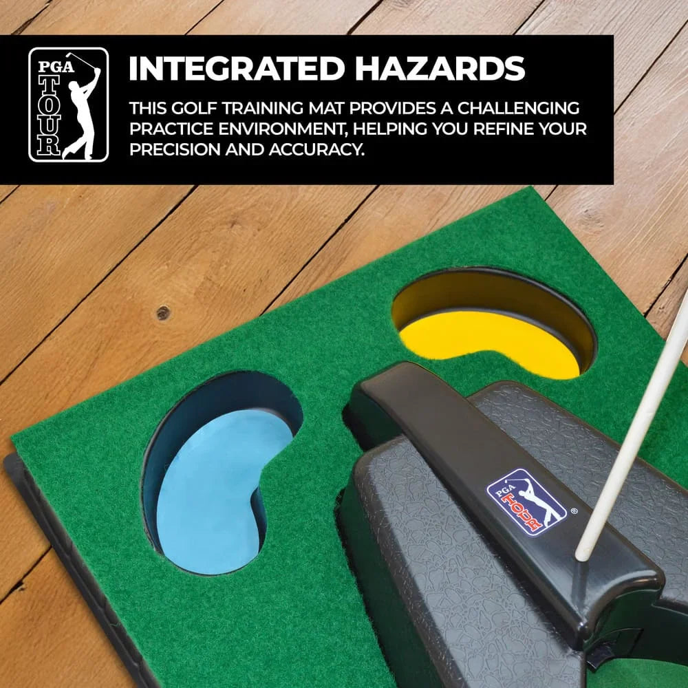 PGA TOUR 6ft (1.8m) Automatic Ball Return Putting Mat