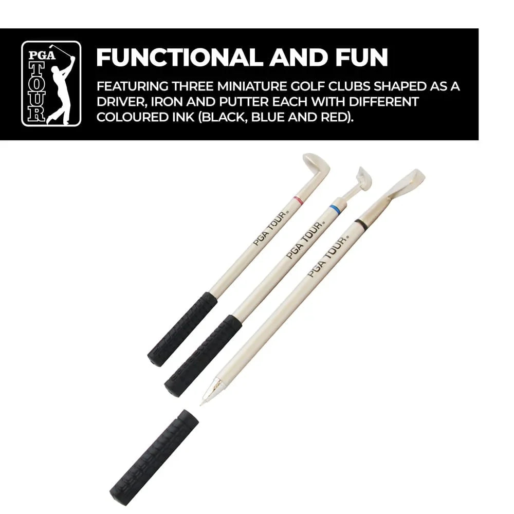 PGA TOUR Gadget Desktop Golf Bag and Golf Pen Set