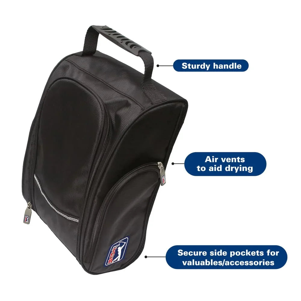 PGA TOUR Shoe Bag & Cleaning Set