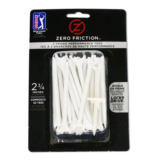PGA TOUR 40 Zero Friction Tees