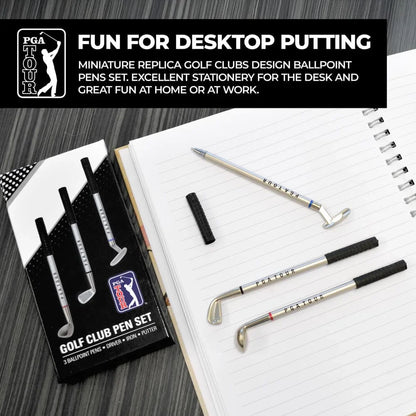 PGA TOUR Golf Club Pen Set