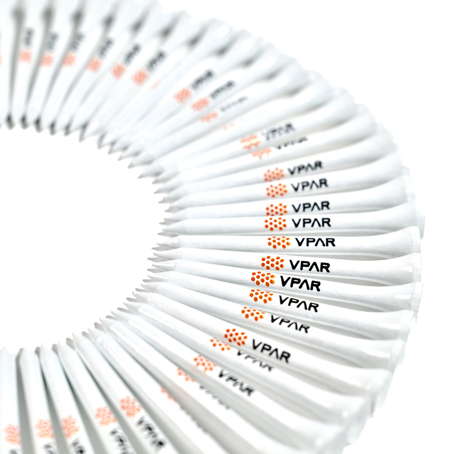VPAR Branded Wooden Tees - Pack of 50 Tees (70mm)